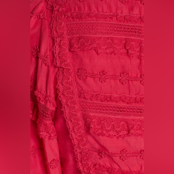 NWT $695 Ulla Johnson Amour Puff Sleeve Dress - Picture 7 of 8